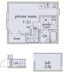 アーベインテラス東が丘の物件間取画像